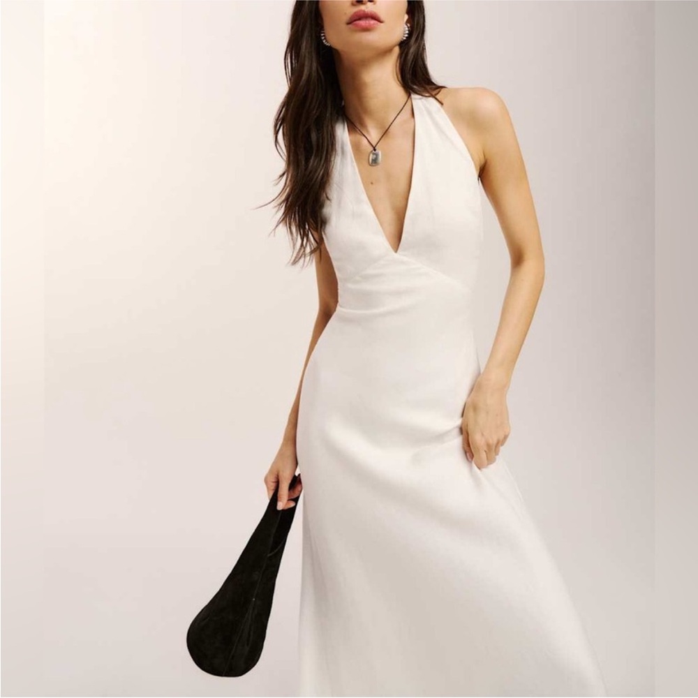 Reformation Delilah Halter Dress, size 0